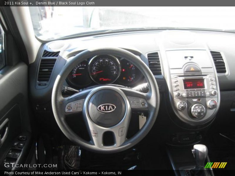 Denim Blue / Black Soul Logo Cloth 2011 Kia Soul +
