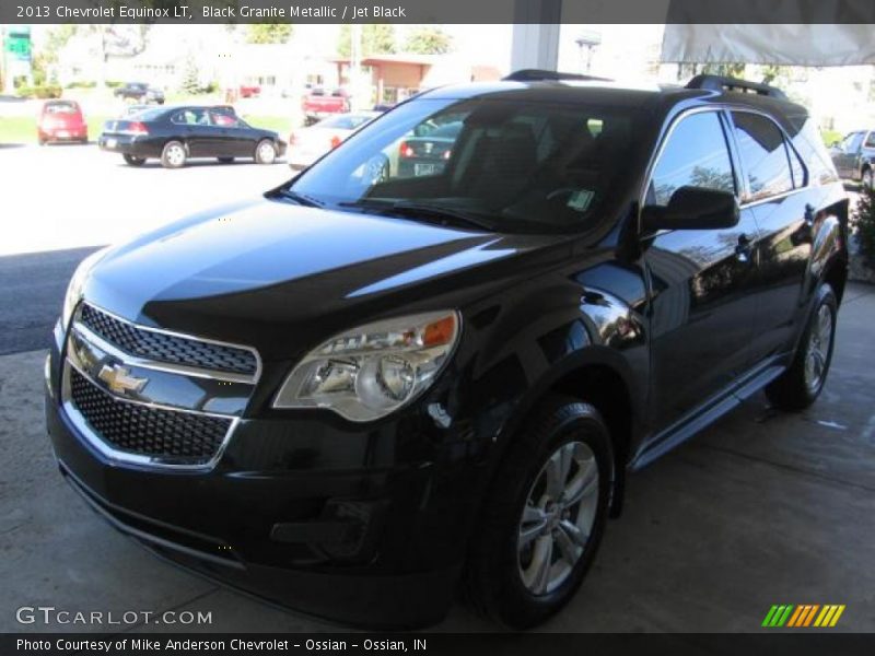Black Granite Metallic / Jet Black 2013 Chevrolet Equinox LT