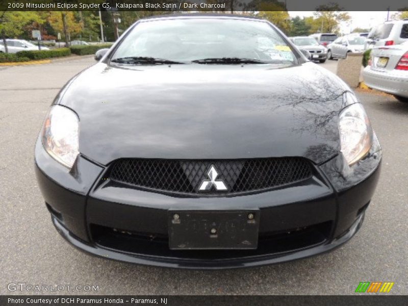 Kalapana Black Satin / Dark Charcoal 2009 Mitsubishi Eclipse Spyder GS