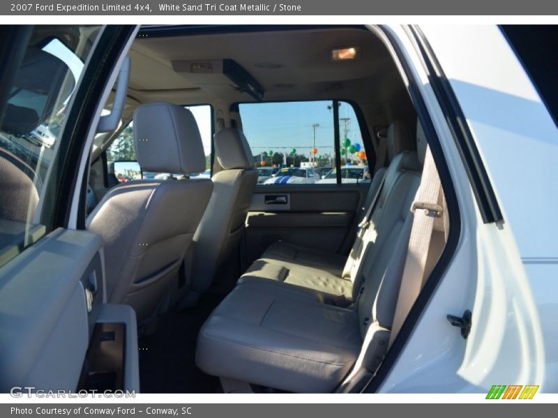 White Sand Tri Coat Metallic / Stone 2007 Ford Expedition Limited 4x4