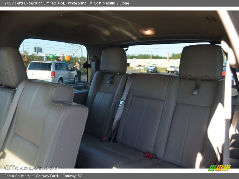 White Sand Tri Coat Metallic / Stone 2007 Ford Expedition Limited 4x4