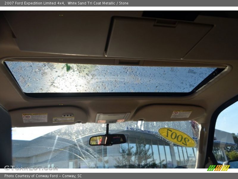 White Sand Tri Coat Metallic / Stone 2007 Ford Expedition Limited 4x4