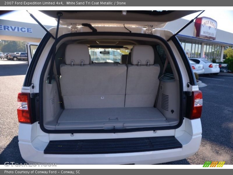 White Sand Tri Coat Metallic / Stone 2007 Ford Expedition Limited 4x4
