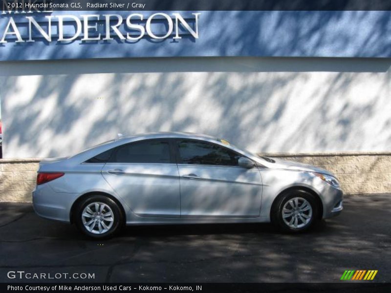 Radiant Silver / Gray 2012 Hyundai Sonata GLS
