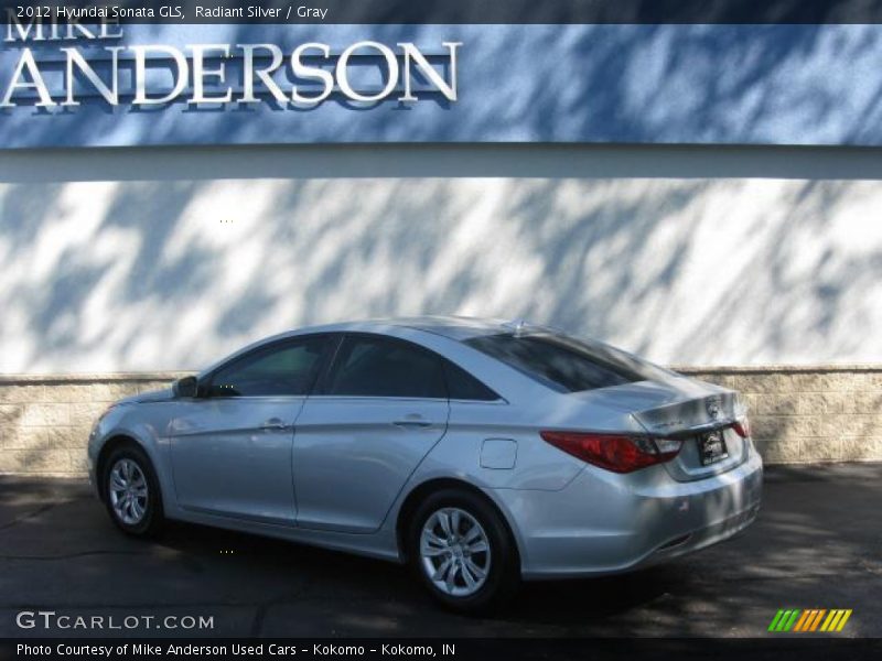 Radiant Silver / Gray 2012 Hyundai Sonata GLS