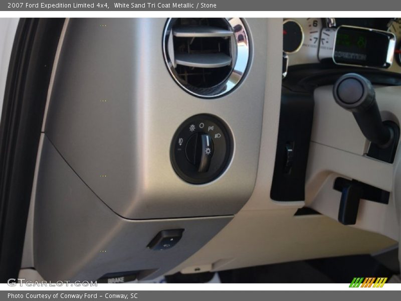 White Sand Tri Coat Metallic / Stone 2007 Ford Expedition Limited 4x4