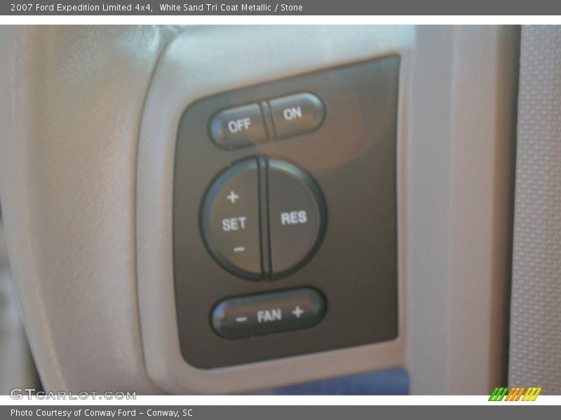 White Sand Tri Coat Metallic / Stone 2007 Ford Expedition Limited 4x4