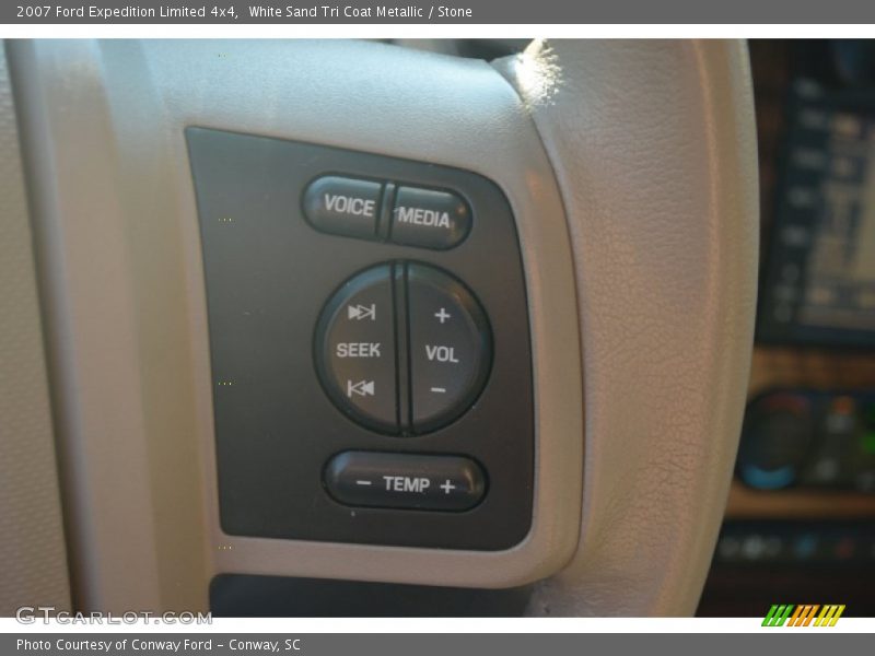 White Sand Tri Coat Metallic / Stone 2007 Ford Expedition Limited 4x4