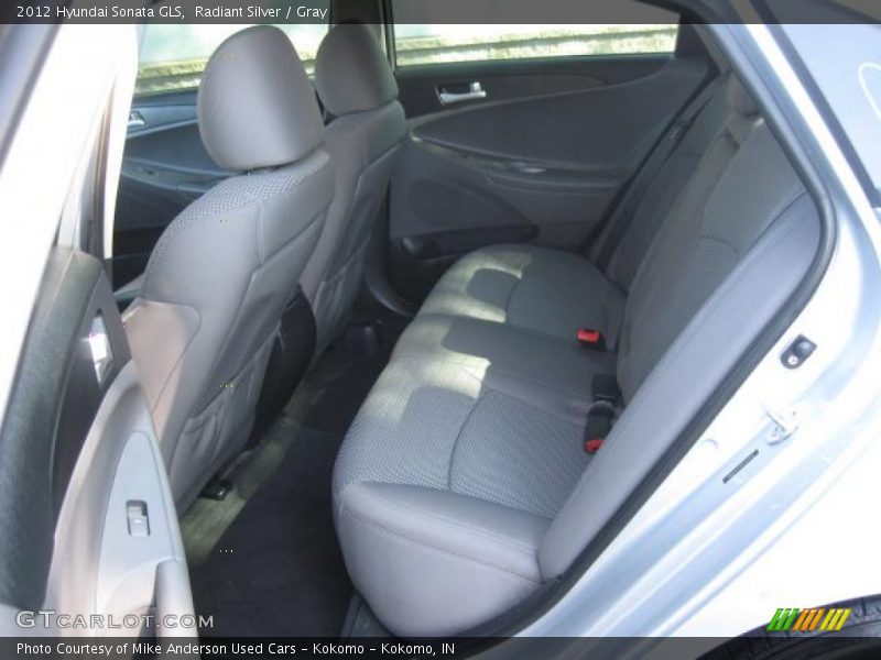 Radiant Silver / Gray 2012 Hyundai Sonata GLS