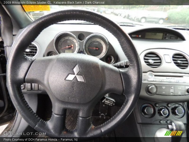 Kalapana Black Satin / Dark Charcoal 2009 Mitsubishi Eclipse Spyder GS