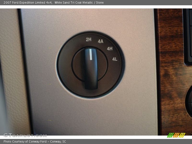 White Sand Tri Coat Metallic / Stone 2007 Ford Expedition Limited 4x4