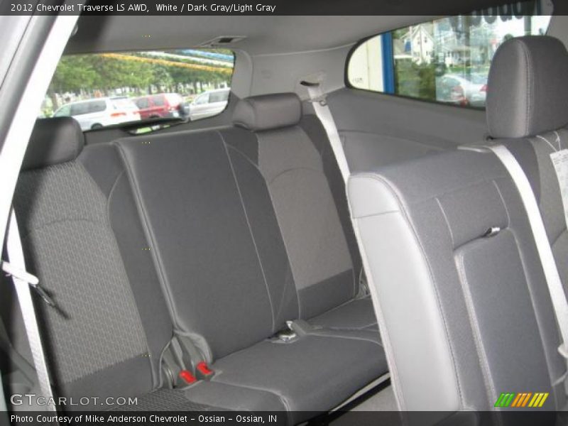 Rear Seat of 2012 Traverse LS AWD
