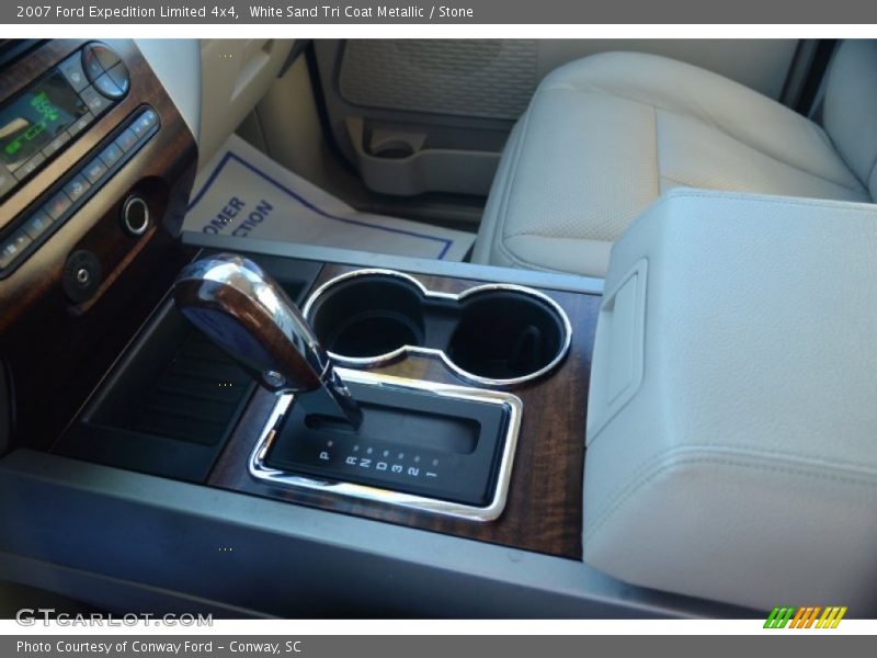 White Sand Tri Coat Metallic / Stone 2007 Ford Expedition Limited 4x4