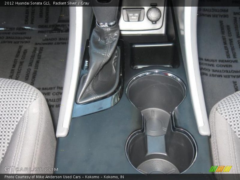 Radiant Silver / Gray 2012 Hyundai Sonata GLS