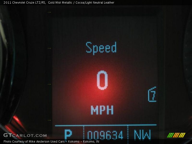 Gold Mist Metallic / Cocoa/Light Neutral Leather 2011 Chevrolet Cruze LTZ/RS