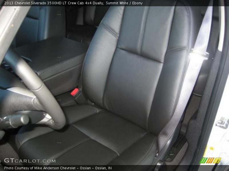 Summit White / Ebony 2013 Chevrolet Silverado 3500HD LT Crew Cab 4x4 Dually