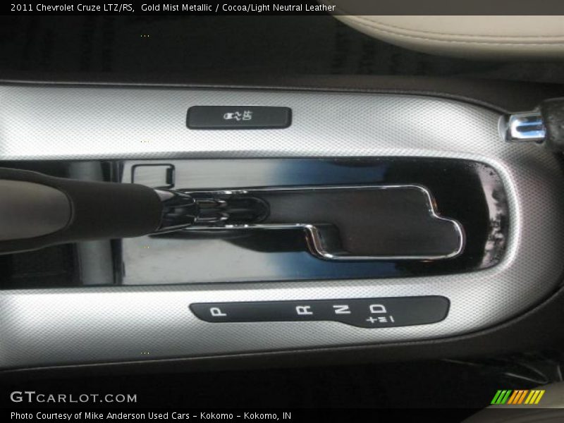Gold Mist Metallic / Cocoa/Light Neutral Leather 2011 Chevrolet Cruze LTZ/RS