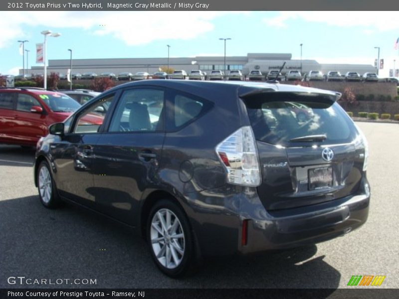 Magnetic Gray Metallic / Misty Gray 2012 Toyota Prius v Two Hybrid