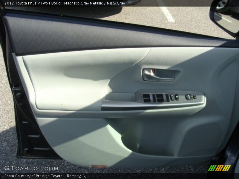 Magnetic Gray Metallic / Misty Gray 2012 Toyota Prius v Two Hybrid
