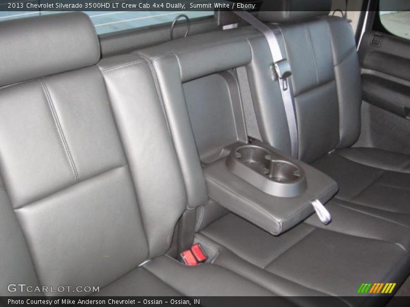 Summit White / Ebony 2013 Chevrolet Silverado 3500HD LT Crew Cab 4x4 Dually