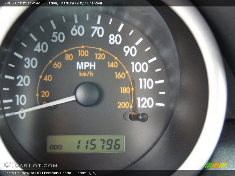 Medium Gray / Charcoal 2006 Chevrolet Aveo LT Sedan