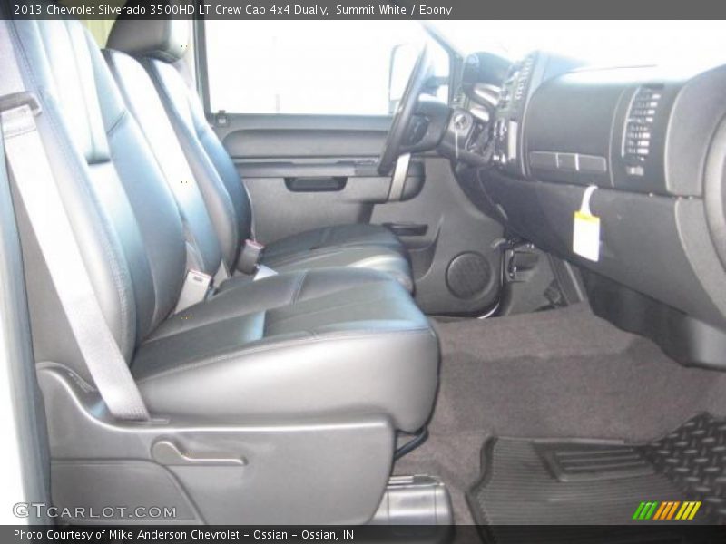 Summit White / Ebony 2013 Chevrolet Silverado 3500HD LT Crew Cab 4x4 Dually
