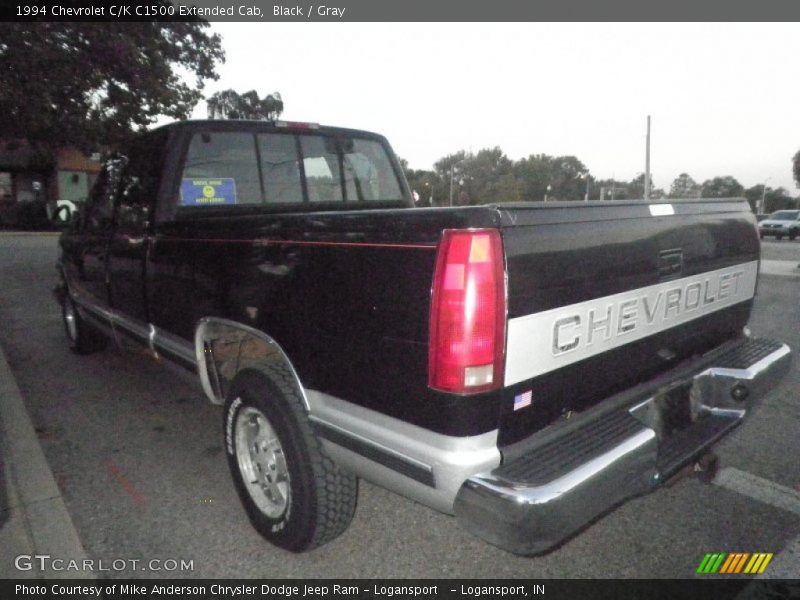Black / Gray 1994 Chevrolet C/K C1500 Extended Cab