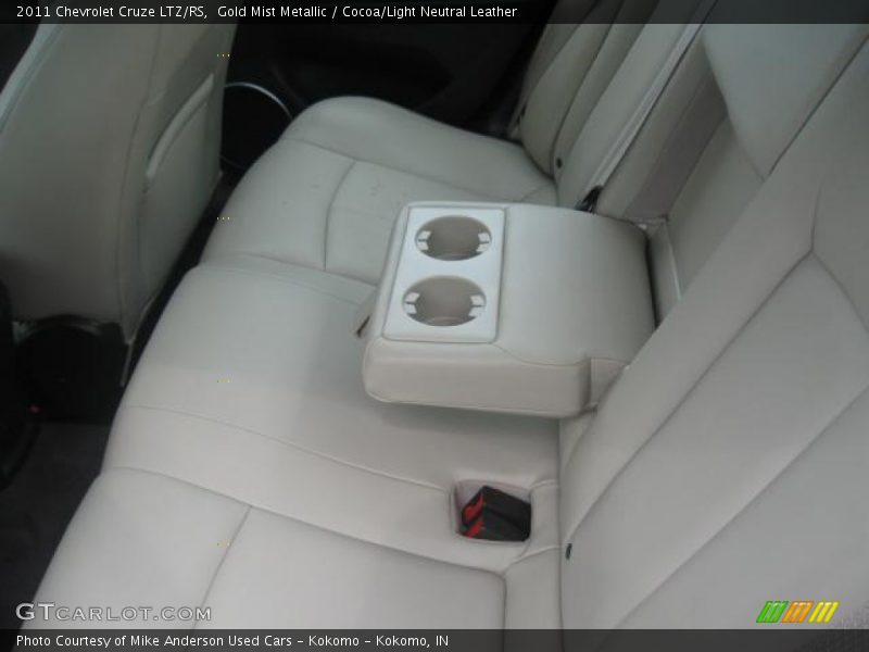 Gold Mist Metallic / Cocoa/Light Neutral Leather 2011 Chevrolet Cruze LTZ/RS