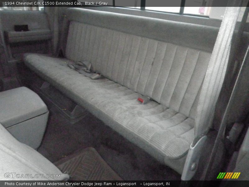 Rear Seat of 1994 C/K C1500 Extended Cab