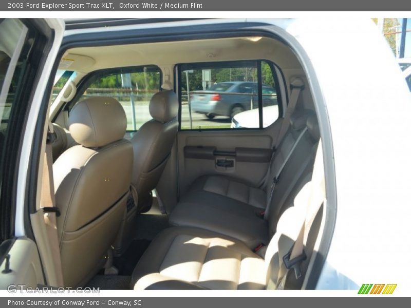 Oxford White / Medium Flint 2003 Ford Explorer Sport Trac XLT