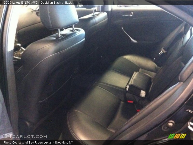 Obsidian Black / Black 2009 Lexus IS 250 AWD
