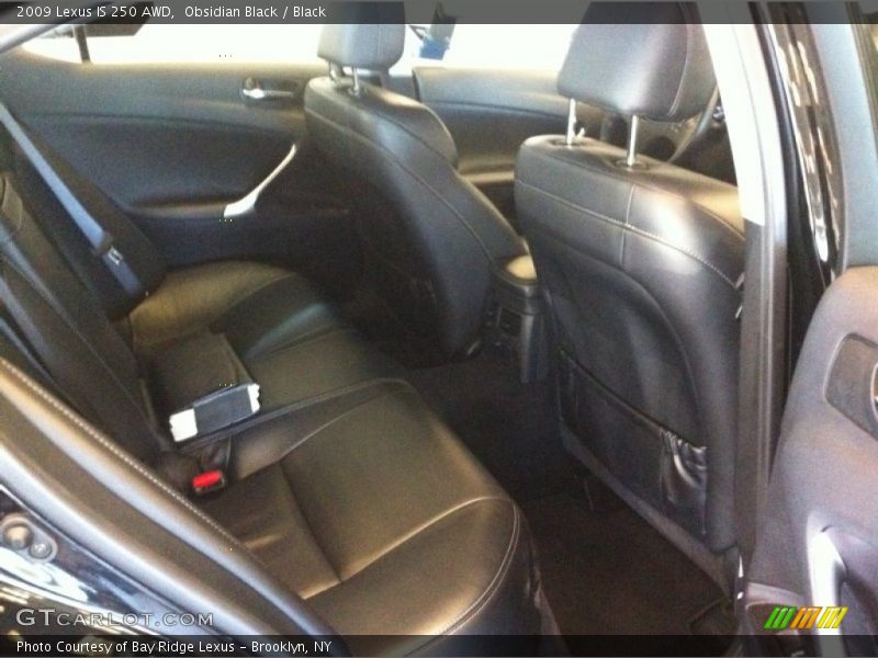 Obsidian Black / Black 2009 Lexus IS 250 AWD