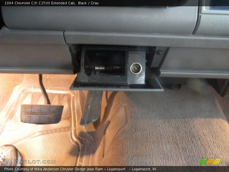 Black / Gray 1994 Chevrolet C/K C1500 Extended Cab
