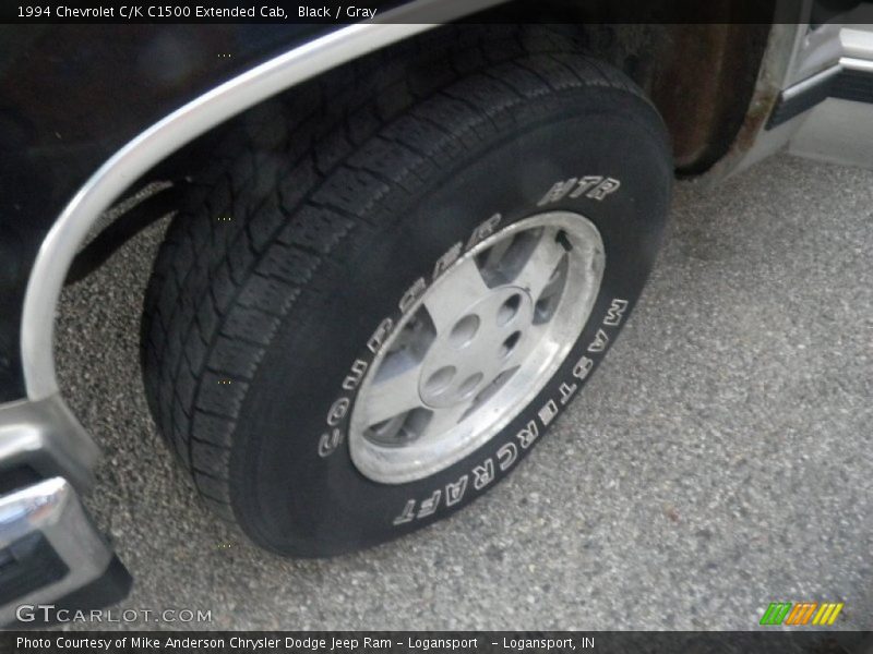 Black / Gray 1994 Chevrolet C/K C1500 Extended Cab