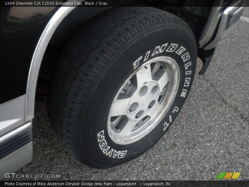 Black / Gray 1994 Chevrolet C/K C1500 Extended Cab