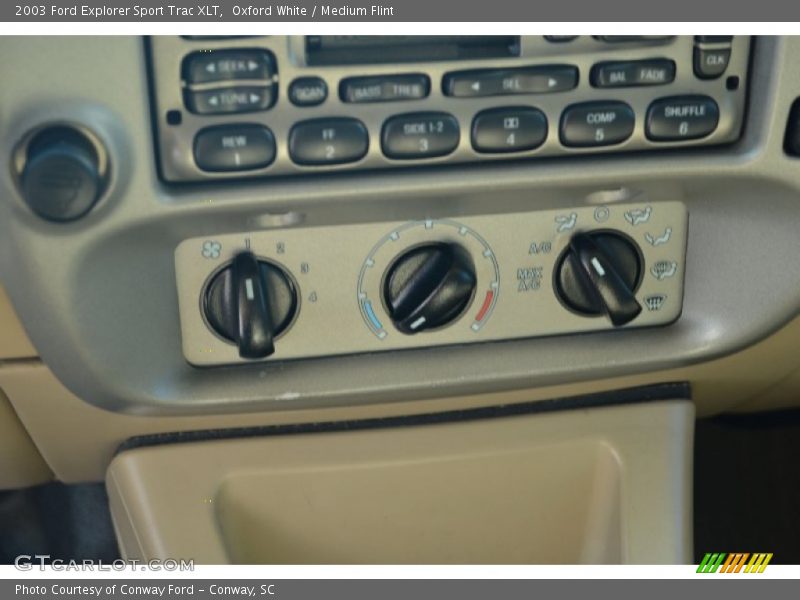 Oxford White / Medium Flint 2003 Ford Explorer Sport Trac XLT