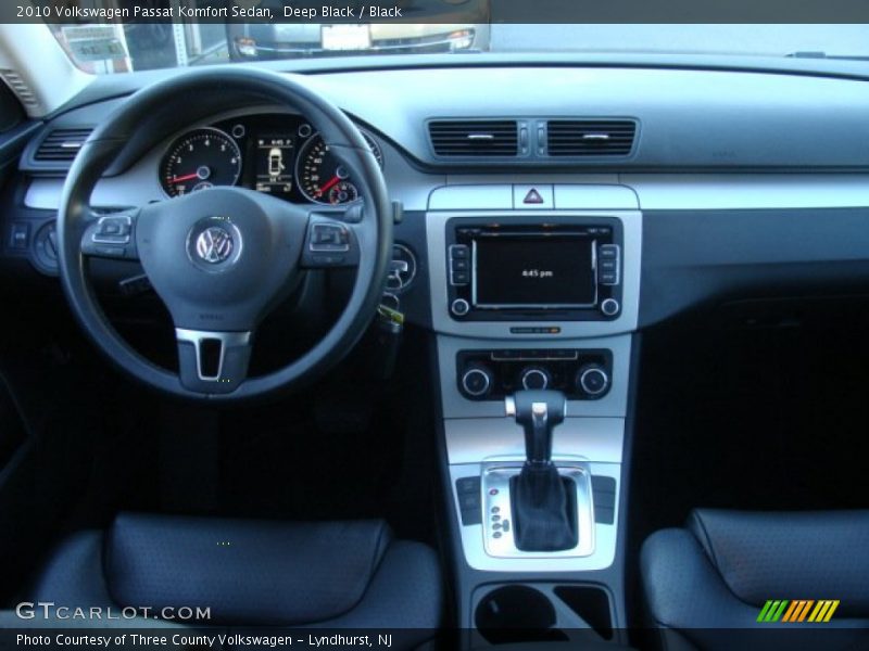 Deep Black / Black 2010 Volkswagen Passat Komfort Sedan