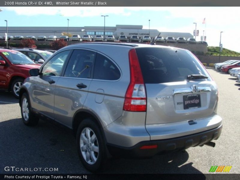 Whistler Silver Metallic / Black 2008 Honda CR-V EX 4WD