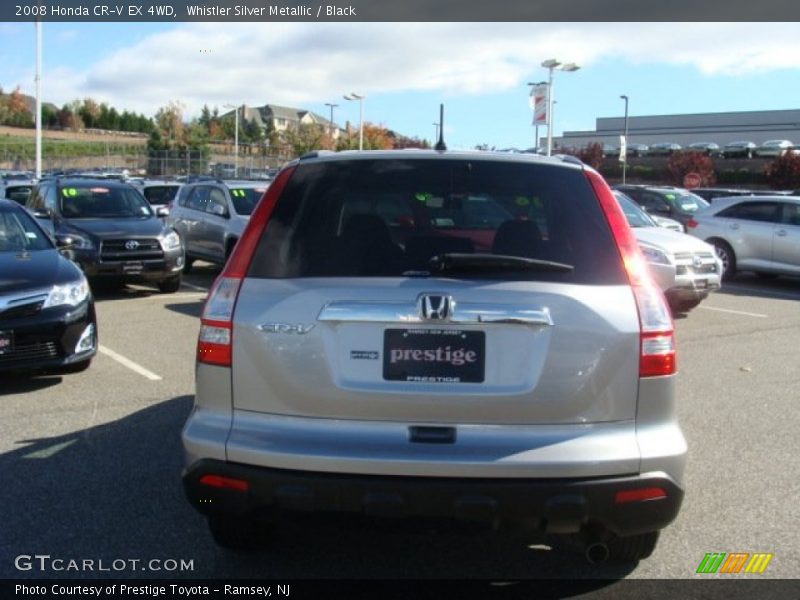 Whistler Silver Metallic / Black 2008 Honda CR-V EX 4WD