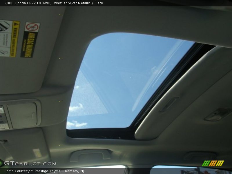 Whistler Silver Metallic / Black 2008 Honda CR-V EX 4WD