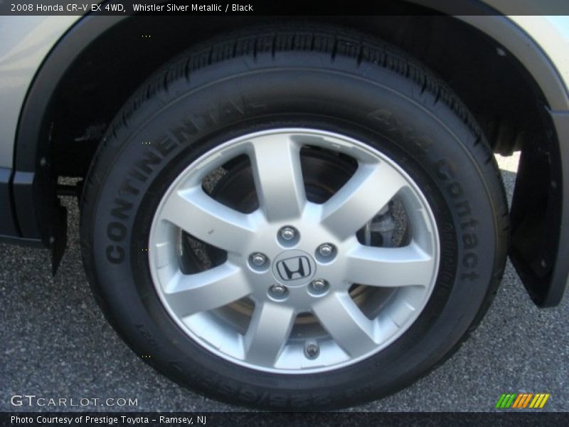 Whistler Silver Metallic / Black 2008 Honda CR-V EX 4WD