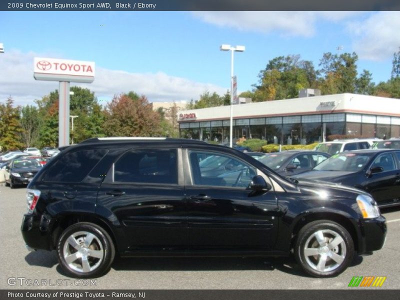 Black / Ebony 2009 Chevrolet Equinox Sport AWD