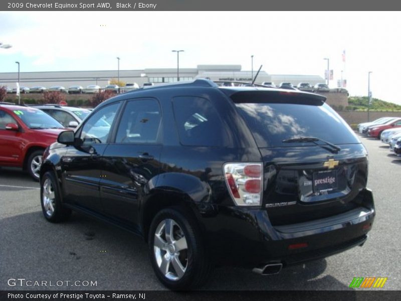 Black / Ebony 2009 Chevrolet Equinox Sport AWD