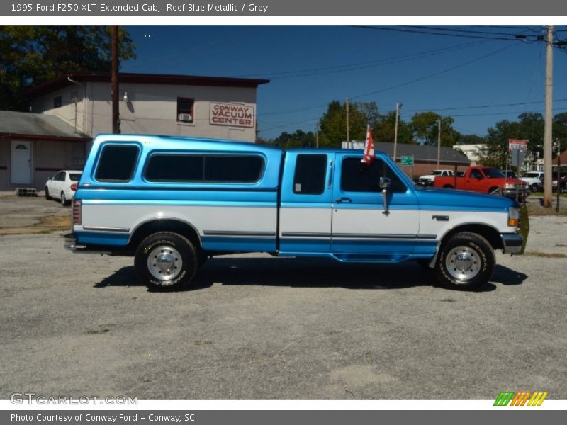  1995 F250 XLT Extended Cab Reef Blue Metallic