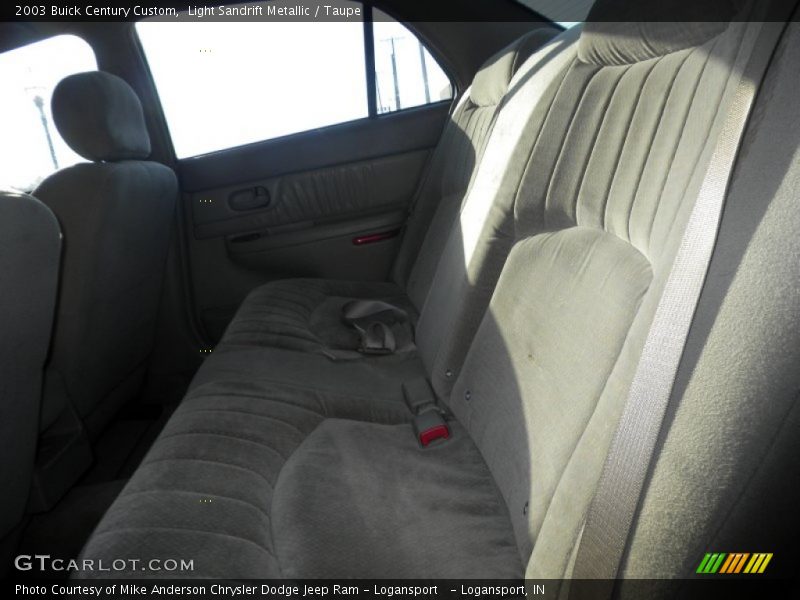 Light Sandrift Metallic / Taupe 2003 Buick Century Custom