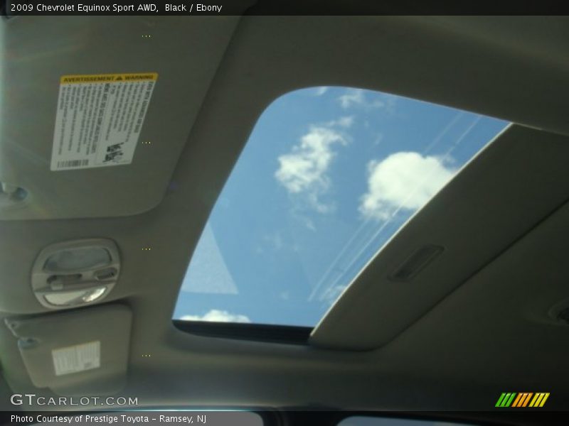 Black / Ebony 2009 Chevrolet Equinox Sport AWD