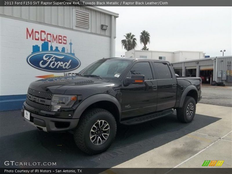 Tuxedo Black Metallic / Raptor Black Leather/Cloth 2013 Ford F150 SVT Raptor SuperCrew 4x4