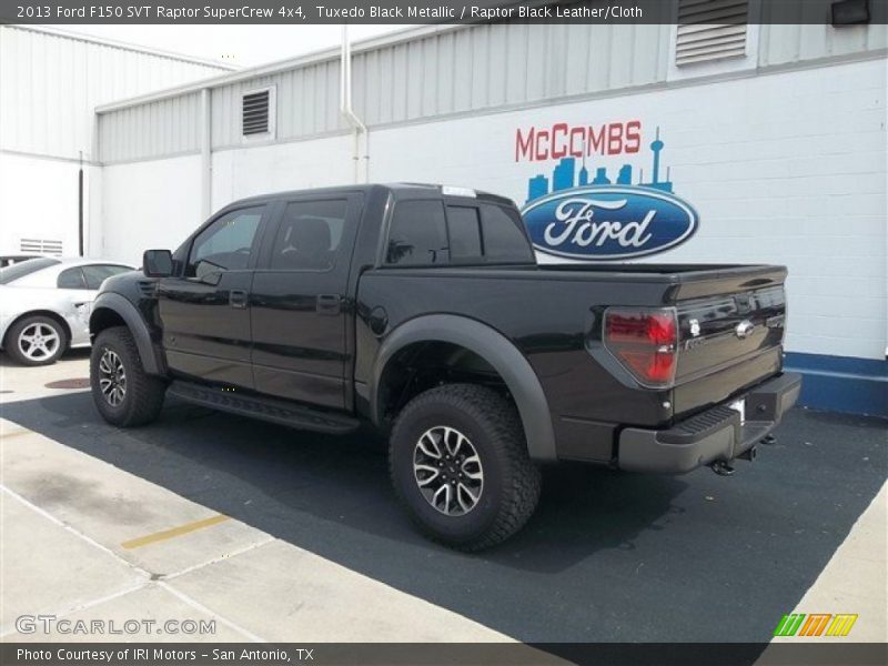 Tuxedo Black Metallic / Raptor Black Leather/Cloth 2013 Ford F150 SVT Raptor SuperCrew 4x4