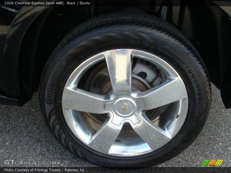 Black / Ebony 2009 Chevrolet Equinox Sport AWD