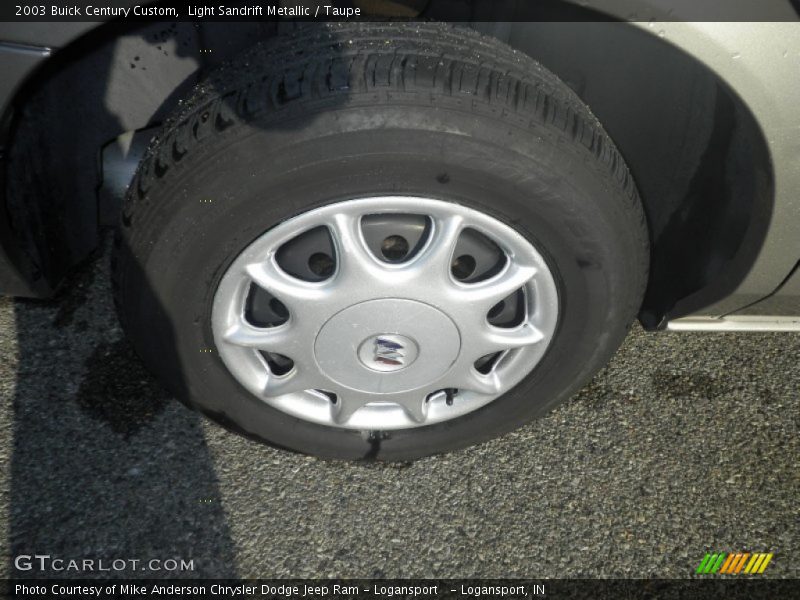 Light Sandrift Metallic / Taupe 2003 Buick Century Custom